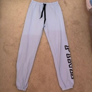PINK Victoria’s Secret Baby Blue Sweatpants